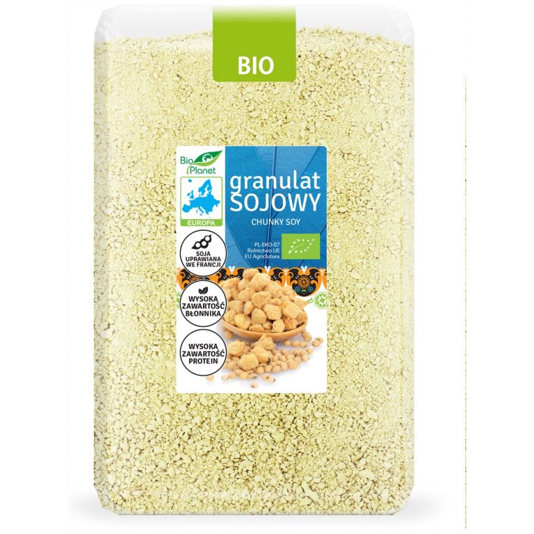 GRANULAT SOJOWY BIO 500 g - BIO PLANET