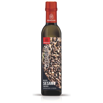 OLEJ SEZAMOWY (Z PRAŻONYCH NASION) TŁOCZONY NA ZIMNO BIO 250 ml - BORDONI (ECONATURE)