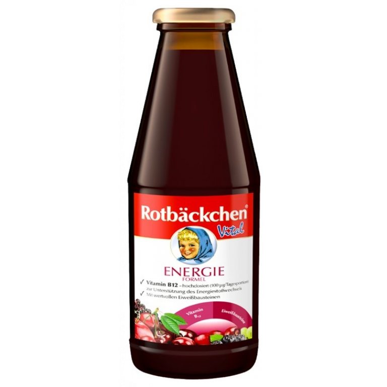 SOK WIELOOWOCOWY Z WITAMINĄ B12 I AMINOKWASAMI 450 ml - ROTBACKCHEN