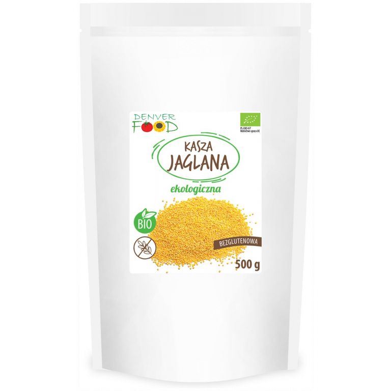 KASZA JAGLANA BEZGLUTENOWA BIO 500 g - DENVER FOOD