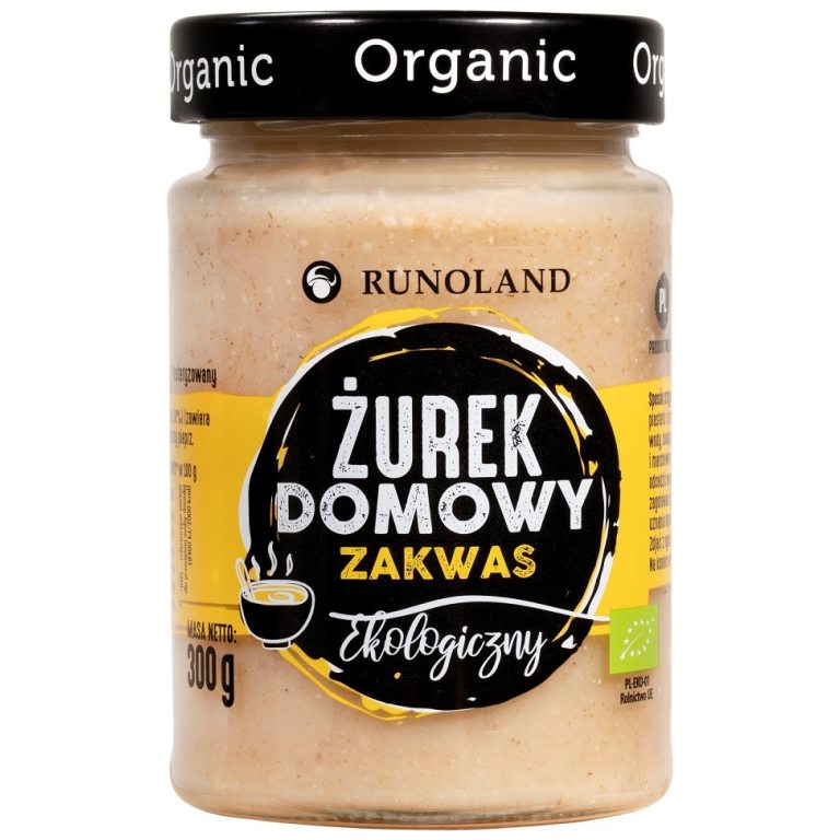 ŻUREK DOMOWY BIO 300 g - RUNOLAND