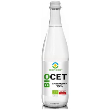 OCET SPIRYTUSOWY 10 % BEZGLUTENOWY BIO 500 ml - BIOFOOD