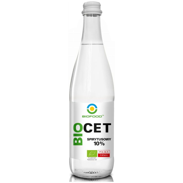 OCET SPIRYTUSOWY 10 % BEZGLUTENOWY BIO 500 ml - BIOFOOD