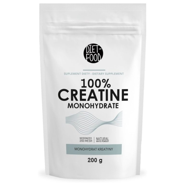 KREATYNA MONOHYDRAT 200 g - DIET-FOOD
