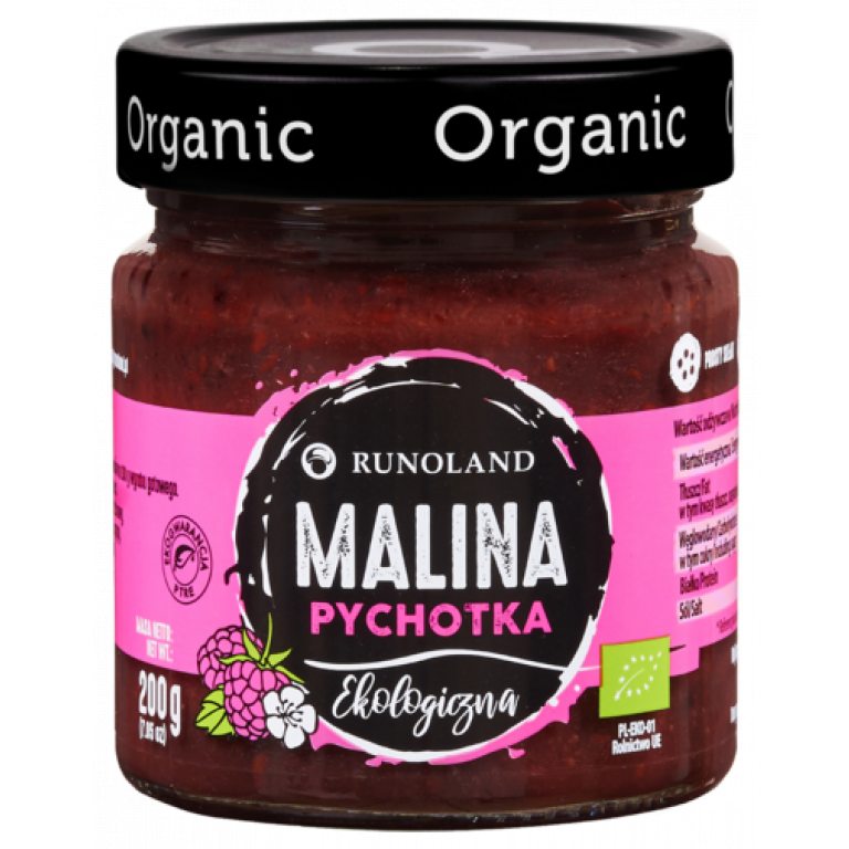 PYCHOTKA MALINA BIO 200 g - RUNOLAND