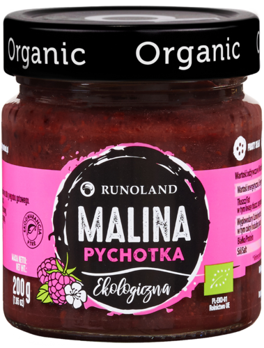 PYCHOTKA MALINA BIO 200 g - RUNOLAND