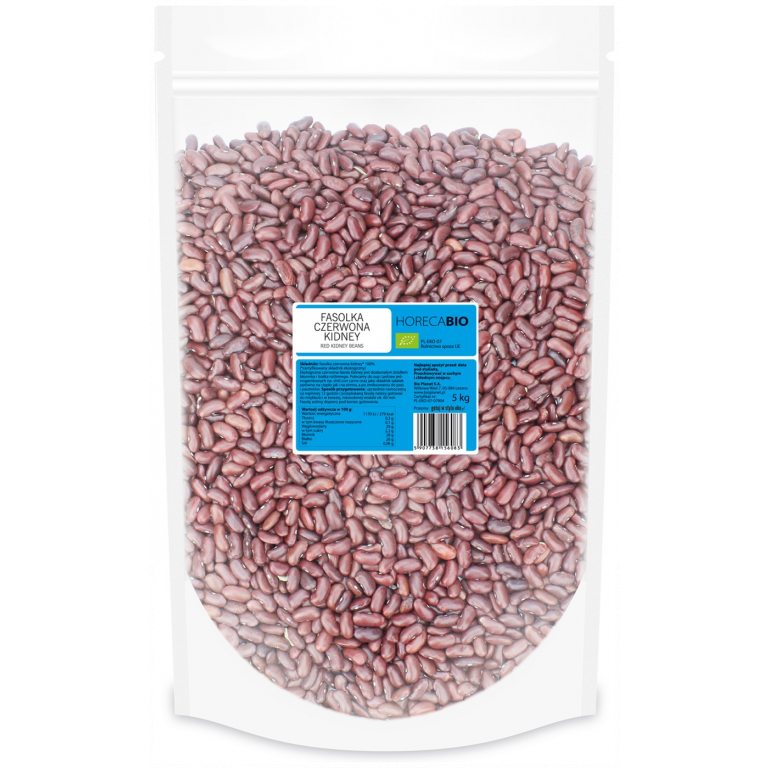 FASOLKA CZERWONA KIDNEY BIO 5 kg - HORECA (BIO PLANET)