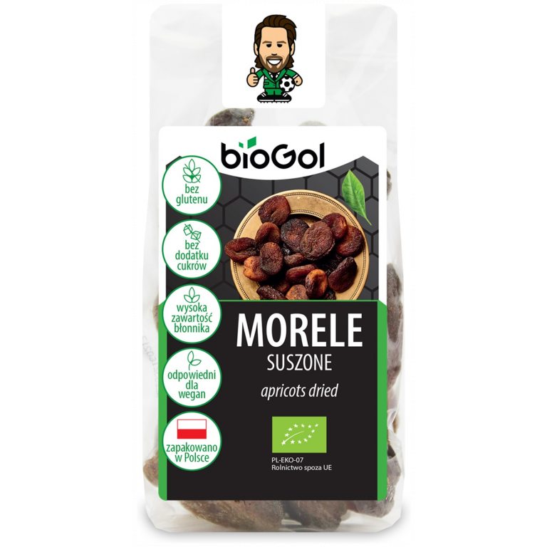 MORELE SUSZONE BEZGLUTENOWE BIO 150 g - BIOGOL