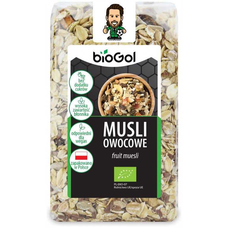 MUSLI OWOCOWE BIO 300 g - BIOGOL