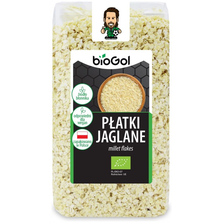 PŁATKI JAGLANE BIO 300 g - BIOGOL