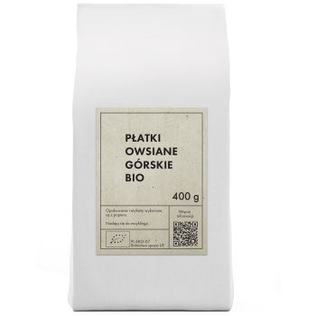 PŁATKI OWSIANE GÓRSKIE BIO 400 g - THE PLANET