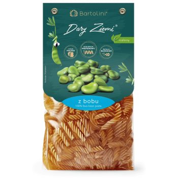 MAKARON PROTEINOWY (Z BOBU) ŚWIDERKI 250 g - BARTOLINI (DARY ZIEMI)