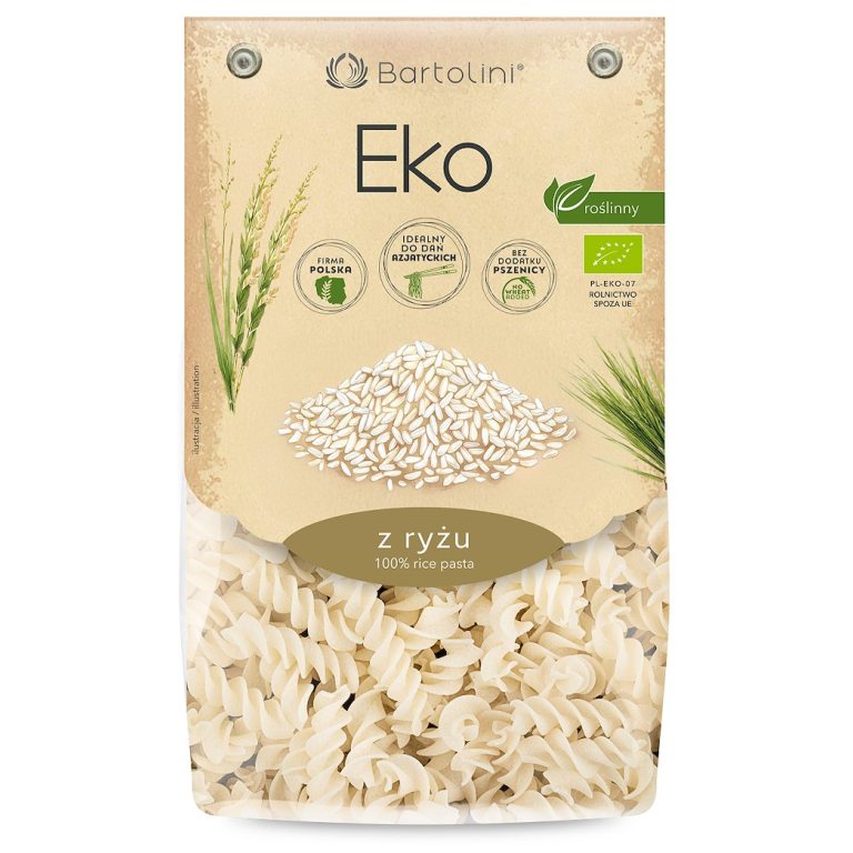 MAKARON (RYŻOWY) ŚWIDERKI BIO 250 g - BARTOLINI