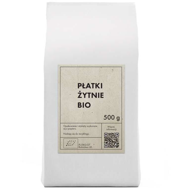 PŁATKI ŻYTNIE BIO 500 g - THE PLANET