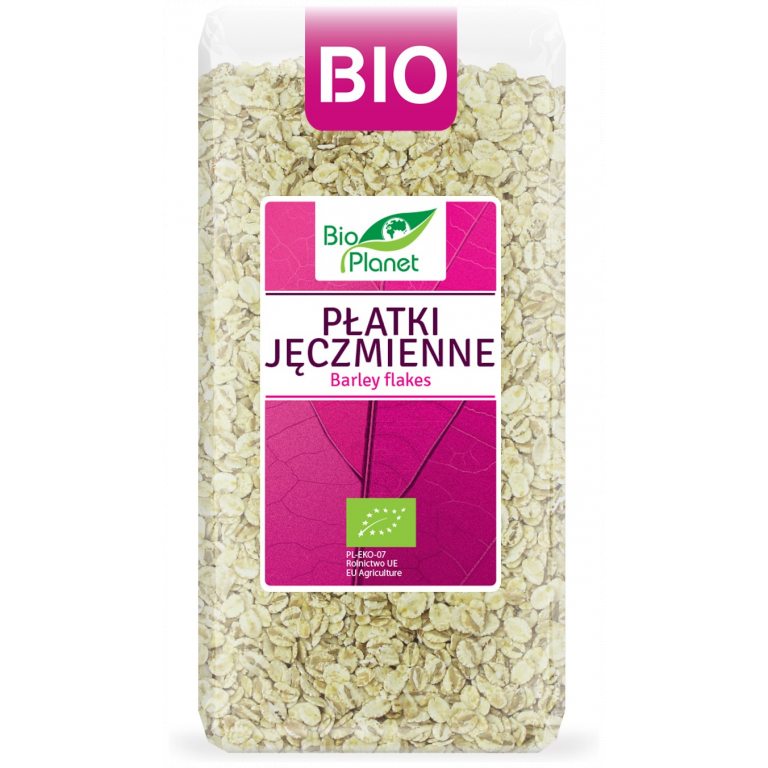 PŁATKI JĘCZMIENNE BIO 300 g - BIO PLANET