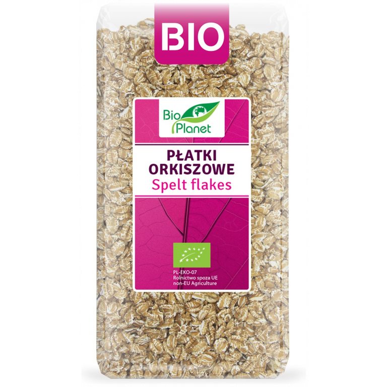 PŁATKI ORKISZOWE BIO 300 g - BIO PLANET