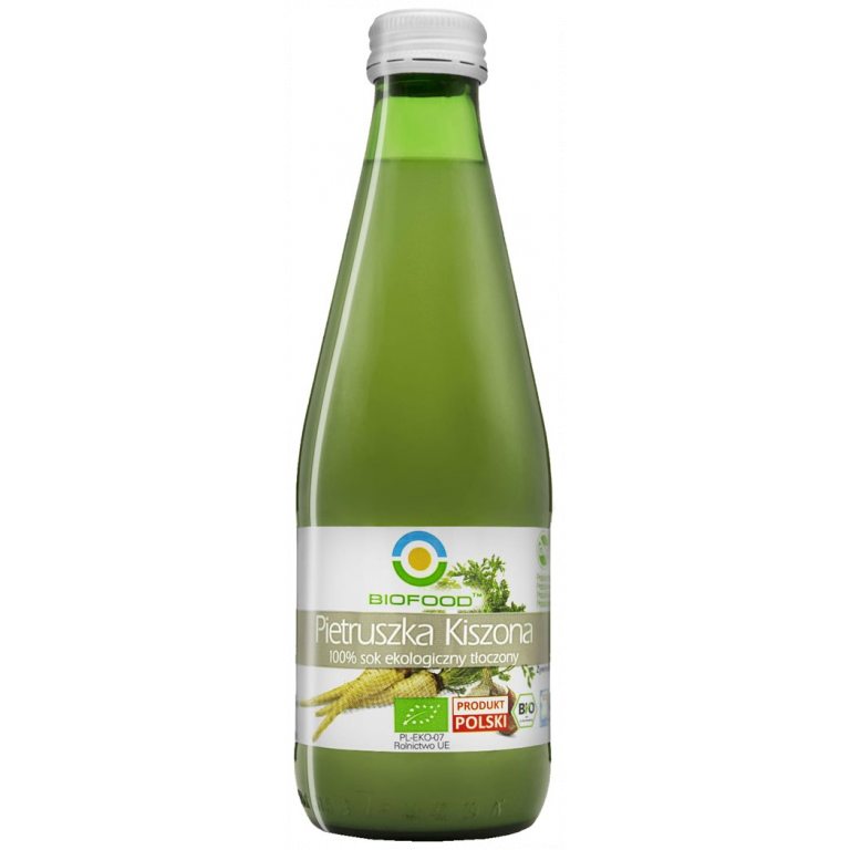 SOK Z PIETRUSZKI KISZONEJ NFC BEZGLUTENOWY BIO 300 ml - BIO FOOD