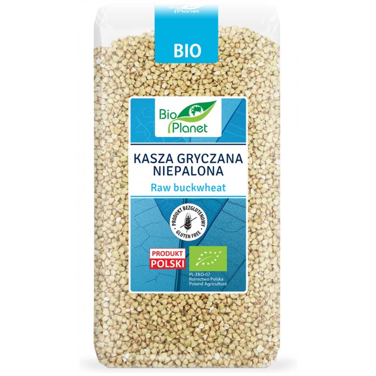 KASZA GRYCZANA NIEPALONA BEZGLUTENOWA BIO 500 g - BIO PLANET