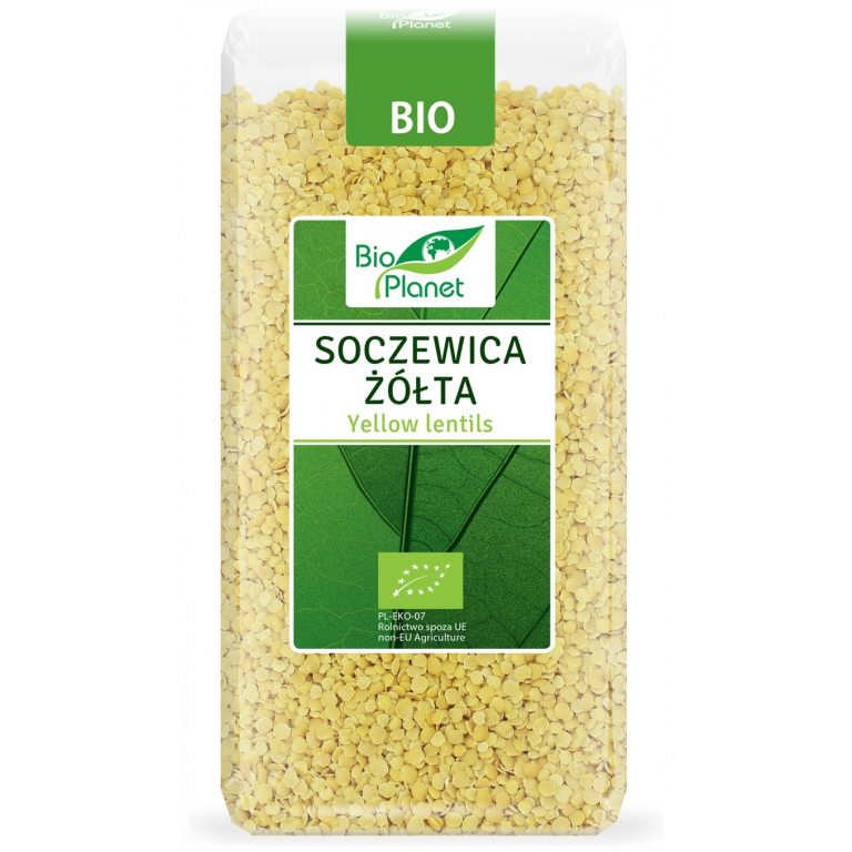 SOCZEWICA ŻÓŁTA BIO 400 g - BIO PLANET