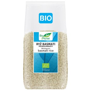 RYŻ BASMATI PEŁNOZIARNISTY BIO 500 g - BIO PLANET
