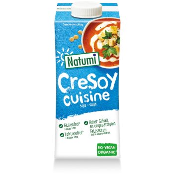 KREM SOJOWY DO GOTOWANIA I PIECZENIA BEZGLUTENOWY BIO 200 ml - NATUMI