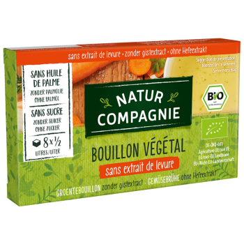 BULION - KOSTKI WARZYWNE BEZ DODATKU CUKRÓW I DROŻDŻY BIO (8 x 10