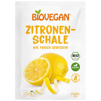 SKÓRKA CYTRYNY MIX BEZGLUTENOWA BIO 9 g - BIOVEGAN