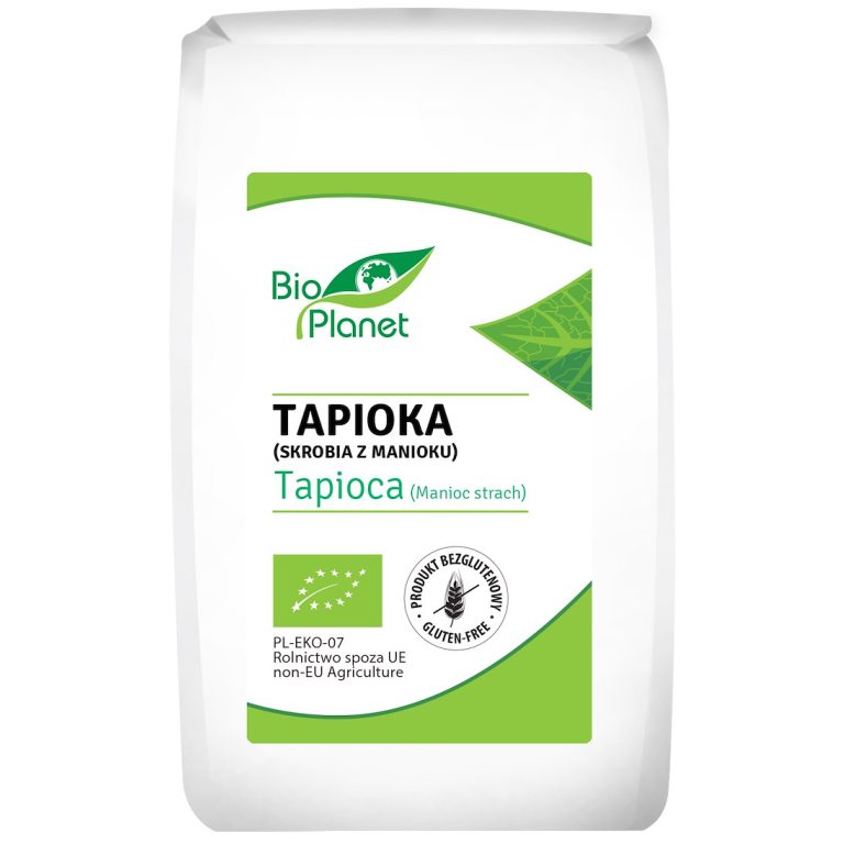 TAPIOKA (SKROBIA Z MANIOKU) BEZGLUTENOWA BIO 400 g - BIO PLANET