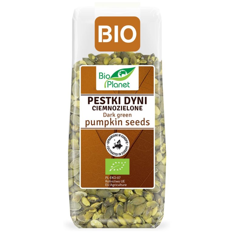 PESTKI DYNI CIEMNOZIELONE (UPRAWIANE W EUROPIE) BIO 150 g - BIO PLANET