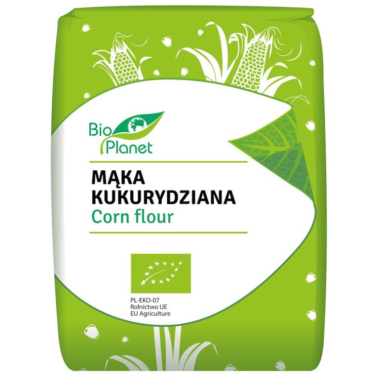 MĄKA KUKURYDZIANA BIO 1 kg - BIO PLANET