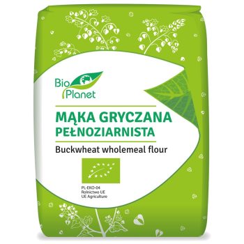 MĄKA GRYCZANA PEŁNOZIARNISTA BIO 1 kg - BIO PLANET