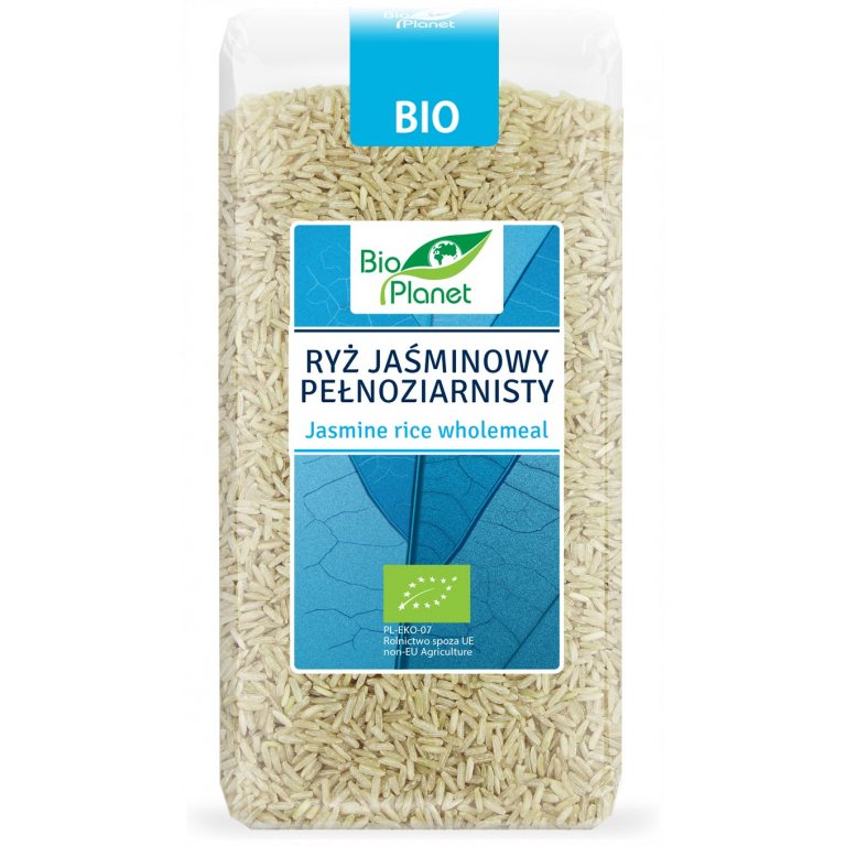 RYŻ JAŚMINOWY PEŁNOZIARNISTY BIO 500 g - BIO PLANET