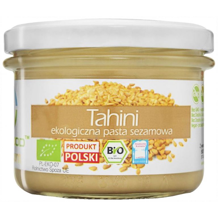 TAHINI (PASTA SEZAMOWA) BIO 180 g - BIO FOOD