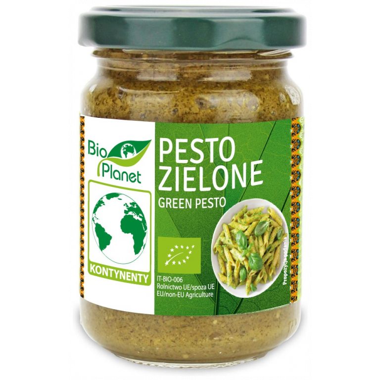 PESTO ZIELONE BIO 140 g - BIO PLANET