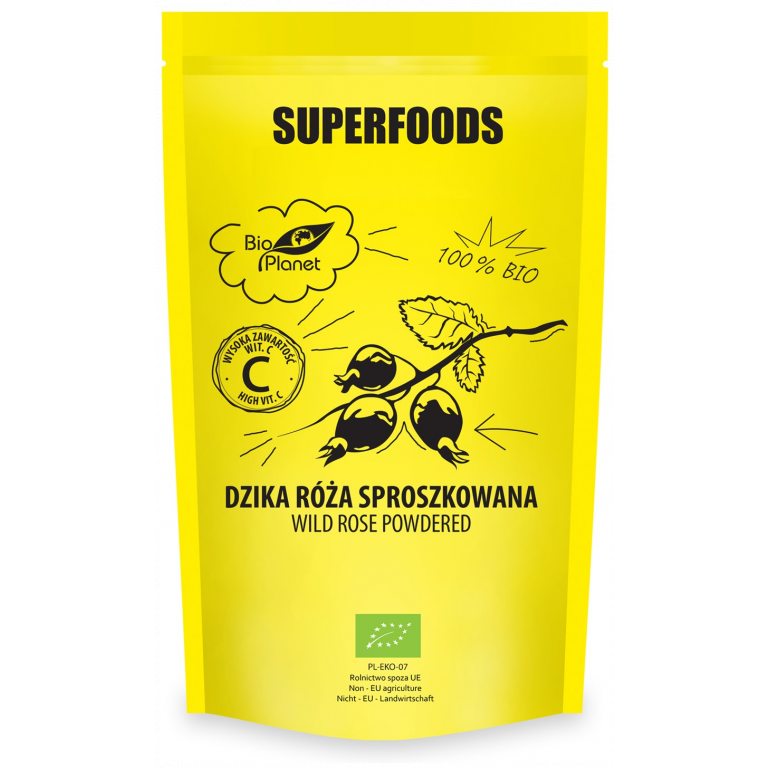 DZIKA RÓŻA SPROSZKOWANA BIO 150 g - BIO PLANET