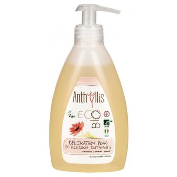 PŁYN DO HIGIENY INTYMNEJ Z EKSTRAKTEM Z BORÓWKI I NAGIETKA ECO 300 ml - ANTHYLLIS