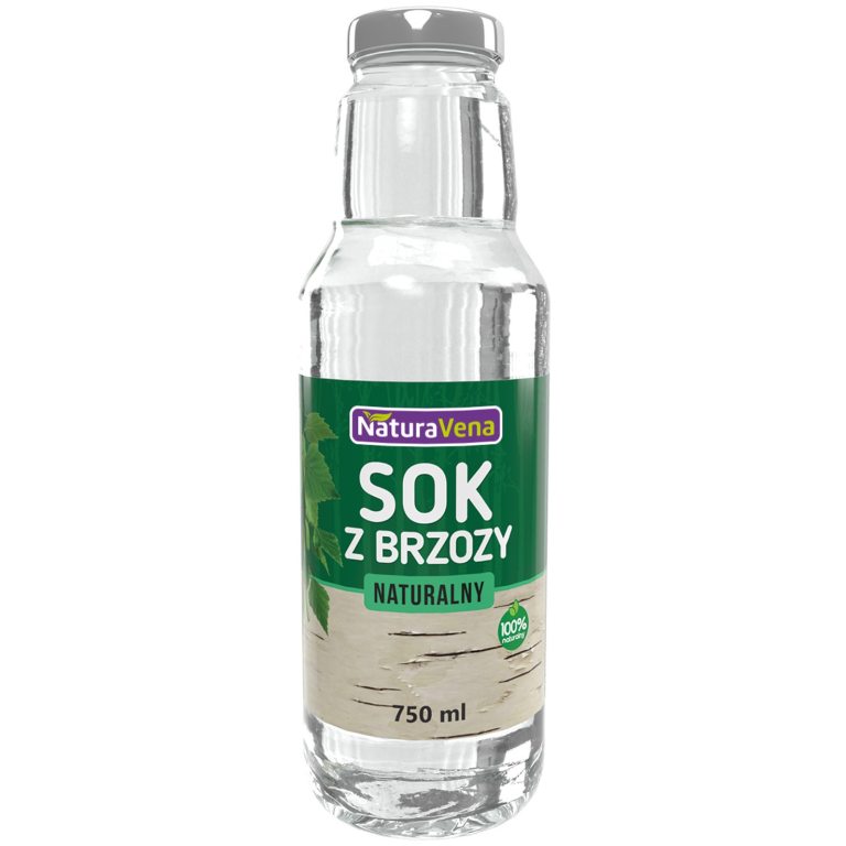 SOK Z BRZOZY NATURALNY 750 ml - NATURAVENA