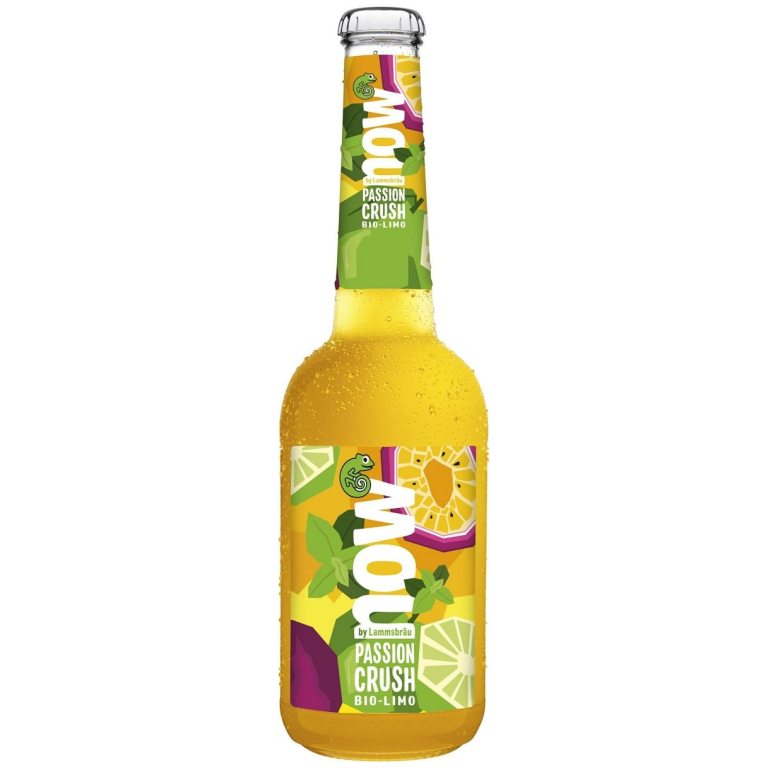 PASSION CRUSH (LEMONIADA) BIO 330 ml - NOW