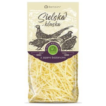 MAKARON (Z JAJ BAŻANCICH) KRAJANKA BIO 250 g - BARTOLINI (SIELSKA KLUSKA)