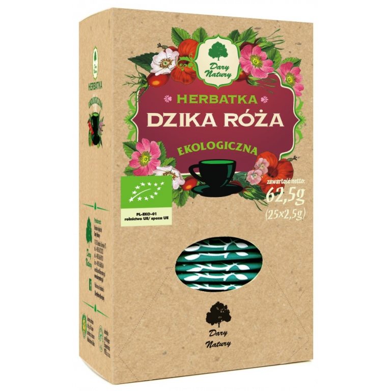 HERBATKA Z DZIKIEJ RÓŻY BIO (25 x 2