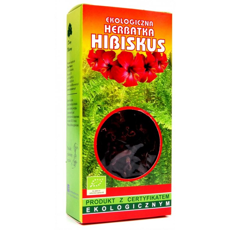 HERBATKA HIBISKUS BIO 50 g - DARY NATURY