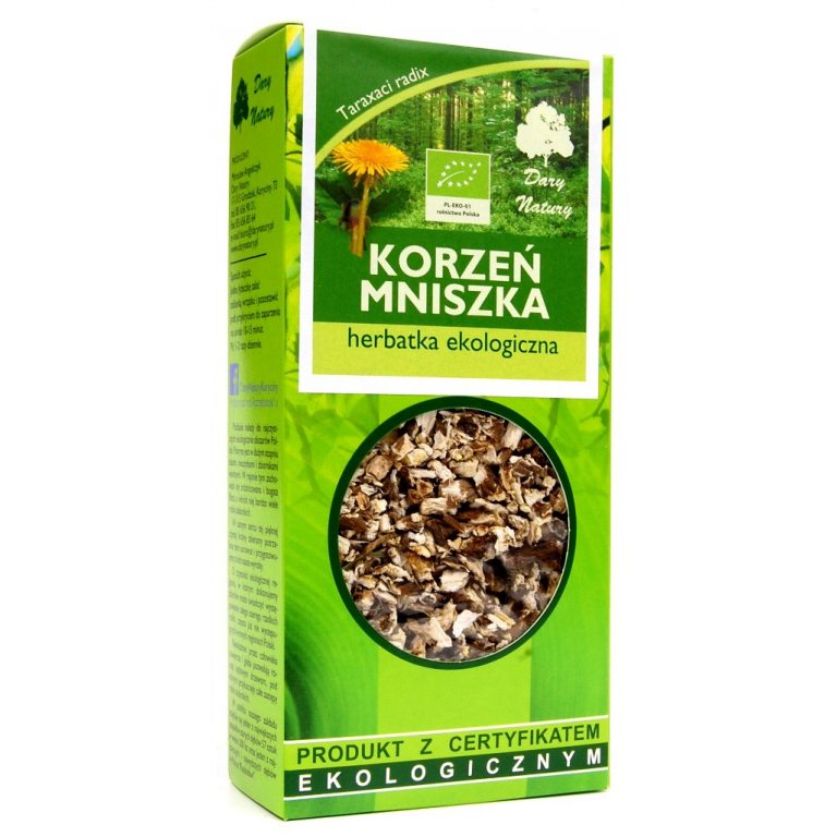 HERBATKA Z KORZENIA MNISZKA BIO 100 g - DARY NATURY