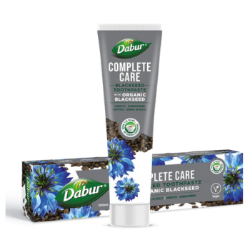 PASTA DO ZĘBÓW KOMPLEKSOWA PIELĘGNACJA Z CZARNUSZKĄ BEZ FLUORU 100 ml - DABUR