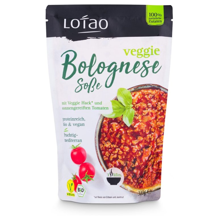 SOS WEGAŃSKI BOLOGNESE BIO 320 g -  LOTAO