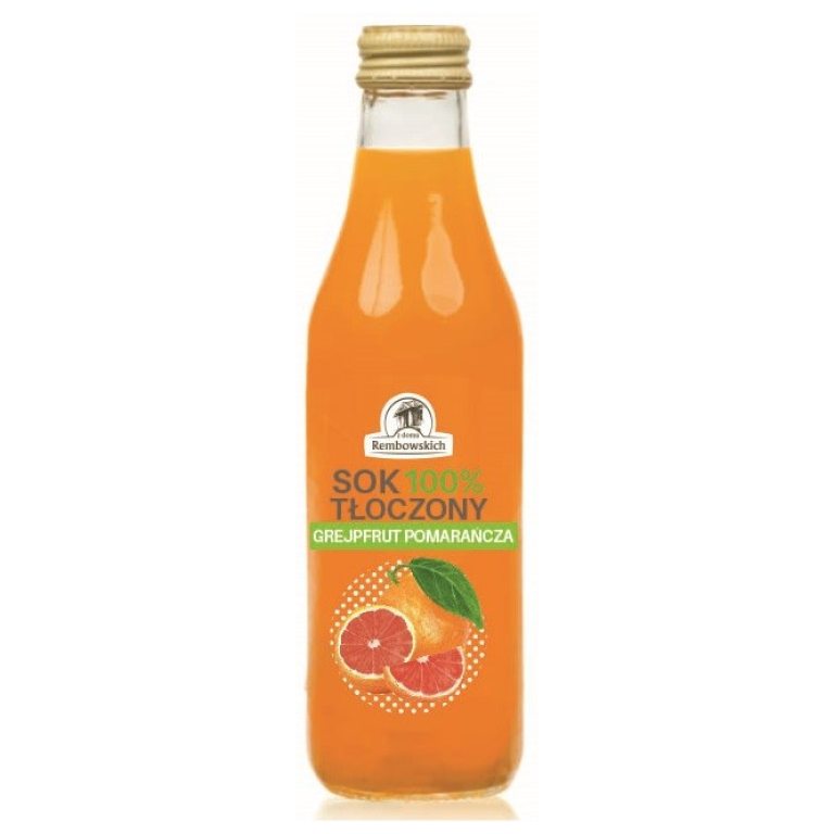 SOK GREJPFRUT - POMARAŃCZA NFC 250 ml - REMBOWSCY