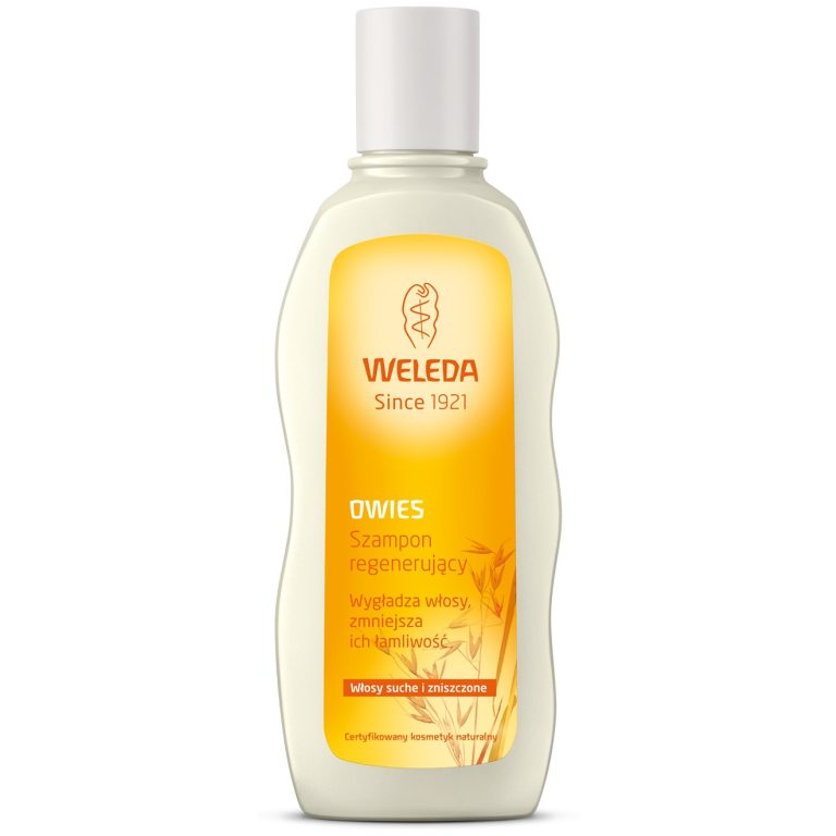 SZAMPON DO WŁOSÓW SUCHYCH I ZNISZCZONYCH Z OWSEM ECO 190 ml - WELEDA