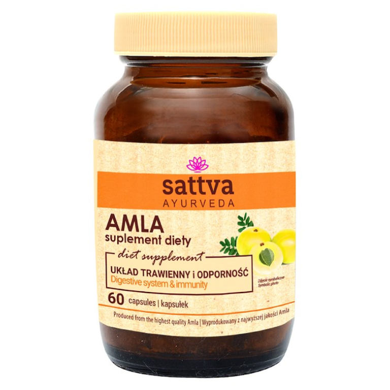 AMLA EKSTRAKT (450 mg) 60 KAPSUŁEK - SATTVA (FOODS)
