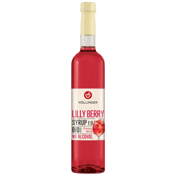 SYROP DO DRINKÓW I KOKTAJLI LILLY BERRY BIO 500 ml - HOLLINGER