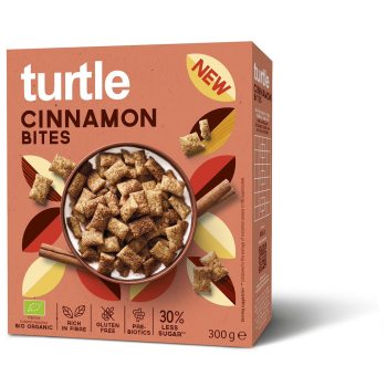 PODUSZKI ZBOŻOWE CYNAMONOWE BEZGLUTENOWE BIO 300 g - TURTLE