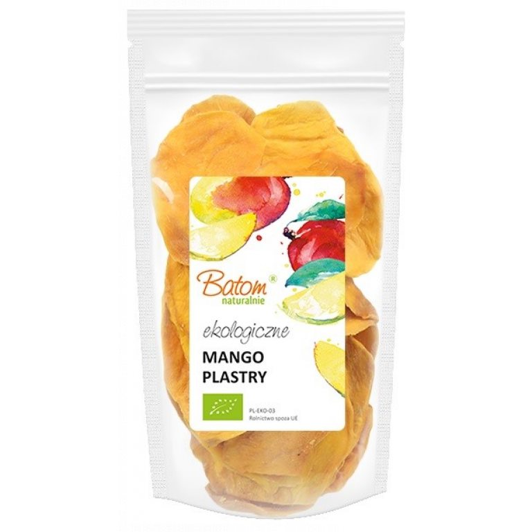 MANGO SUSZONE PLASTRY BIO 200 g - BATOM